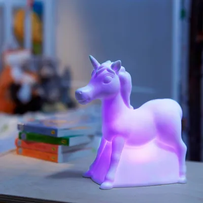 Produktbild von ThumbsUp! Stimmungslampe "Einhorn" Farbwechsel LED weiß