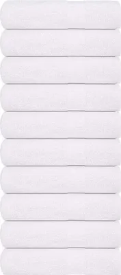 Obrázok produktu pre Osušky do kúpeľne FROGN 10 ks biele 100x150 cm 360 g/m²