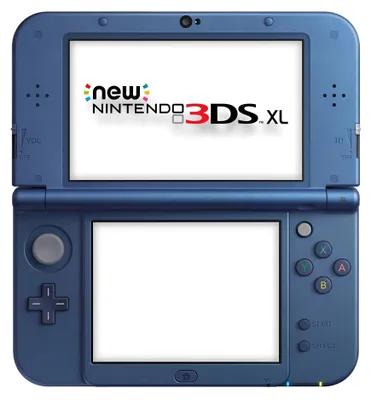 Obrázek produktu pro Nintendo 3DS XL, Nintendo 3DS XL, černá, modrá, analogová / digitální, D-pad, Home, Power, Select, Start, LCD, 12,4 cm (4,88")
