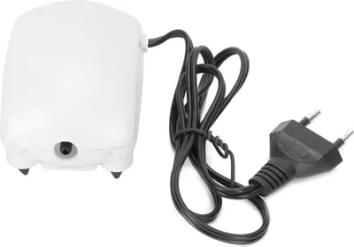 Image de Pompe à oxygène à un trou, remplissage silencieux rechargeable, petit aérateur de poisson pour prise de réservoir 220 V