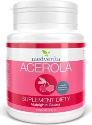 Produktbild von Medverita Acerola-Extrakt 25 % 250 g Pulver