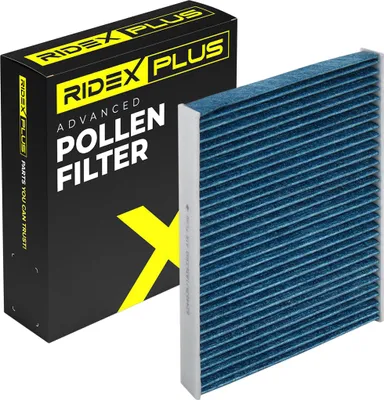 Produktbild von RIDEX PLUS 424I0540P Innenraumfilter Pollenfilter für VW up! Schrägheck (121, 122, BL1, BL2)
