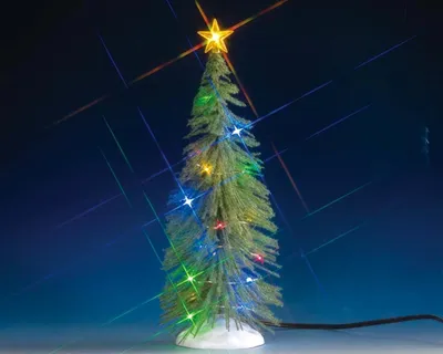 Immagine prodotto di Weihnachtsfigur Abete con 20 luci rgb b/o 4,5v