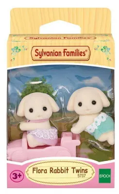Image de Sylvanian Families 5737 Sylvanian Families Les jumeaux Lapin Bélier