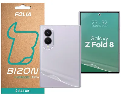 Produktbild von 2x Hydrogel Folie für Display und Rückseite Bizon Film Hydrogel Pack für Galaxy Z Fold8
