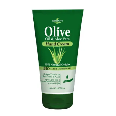 Produktbild von Herbolive Handcreme Olivenöl & Aloe Vera