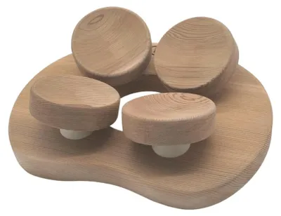 Produktbild von Saunakopfstütze, ergonomisch geformt für optimalen Komfort