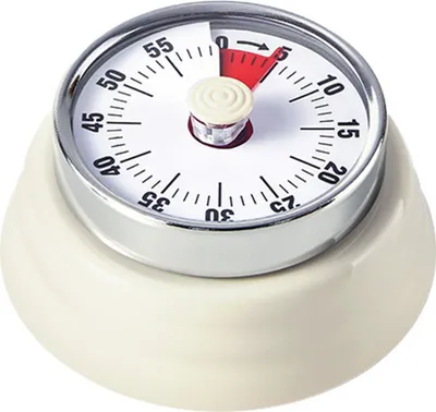 Produktbild von Mechanischer 60-Minuten-Timer mit magnetischer Basis, tragbarer Küchentimer, visuelles Zifferblatt, Klingelton, Alarm, Zeitmanagement-Tool