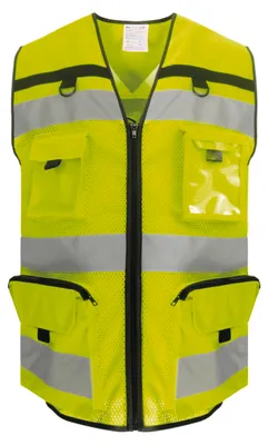 Image de Yoko Gilet bicolore ripstop haute visibilité