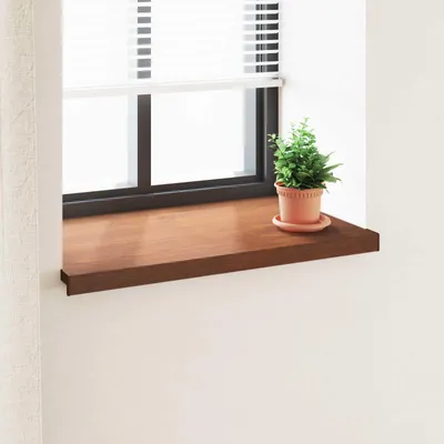 Produktbild von Fensterbank Braunes Holz 100 x 50 x 4,5 cm PVC
