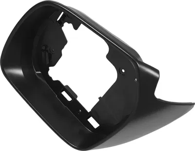 Image de Cadre de couverture de rétroviseur latéral, aile de porte décorative noire, rétroviseur, remplacement pour GX460 2010-2023, droite