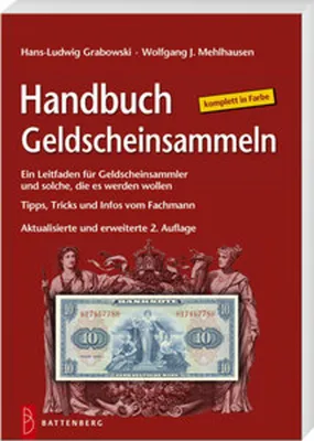 Obrázok produktu pre Handbuch für Geldscheinsammler: Tipps zu Aufbau, Bewertung, Pflege, Fälschungsschutz & Geschichte