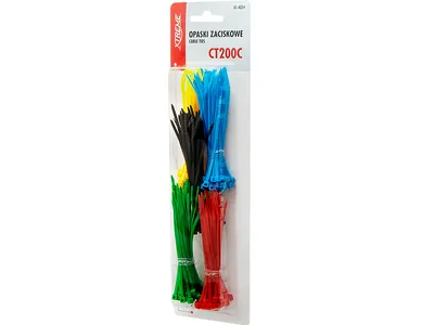 Obrázok produktu pre Sada káblových viazačov farba 2,5 mm