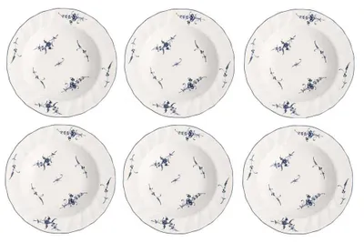 Produktbild von Villeroy & Boch Vieux Luxembourg 6er Set Suppenteller 23 cm Porzellan