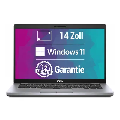 Produktbild von Dell Latitude 5410 - 14 Zoll Laptop - Intel Core i5-10310U - 8GB RAM 512GB SSD - Windows 11 Pro