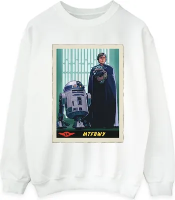 Produktbild von Star Wars - "The Mandalorian MTFBWY" Sweatshirt für Damen BI39286 (XXL) (Weiß)