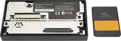 Zdjęcie produktu dla Dla PS 2 Zestaw adapterów sieciowych Adapter dysku twardego z interfejsem SATA i FMCB Wersja 1.966 Karta pamięci 16 MB Wolne miejsce McBoot