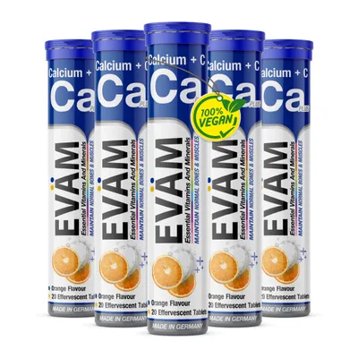Produktbild von Calcium + Vitamin C Brausetabletten 5