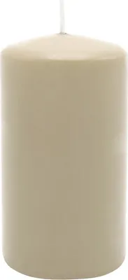 Produktbild von Stumpenkerze aus Paraffin, Sahara, WENZEL, 130/70 mm, Brenndauer ca. 61h, selbstverlöschend