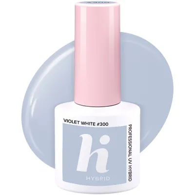 Obrázek produktu pro HI HYBRID #300 Lak na nehty Violet White 5ml