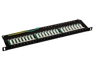 Produktbild von Alantec PK032, Gigabit Ethernet, RJ45, Cat5e, U/UTP (UTP), Schwarz, Rackeinbau