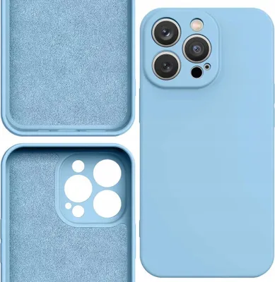 Image de Silicone Case Etui Xiaomi Redmi Note 11 Pro 5G / 11 Pro / 11E Pro Silicone Cover Light Blue