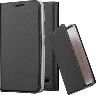 Obrázok produktu pre Cadorabo puzdro na mobilný telefón pre Motorola MOTO E4 Protective Case in Black Cover Case Booklet