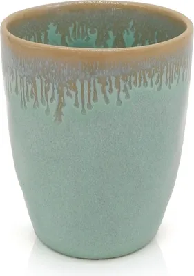 Produktbild von Stoneware Becher türkis