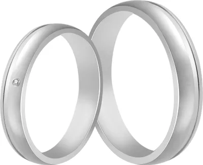 Produktbild von Akzent Damen-Partnerring, Edelstahl, Similibesatz, silberfarben