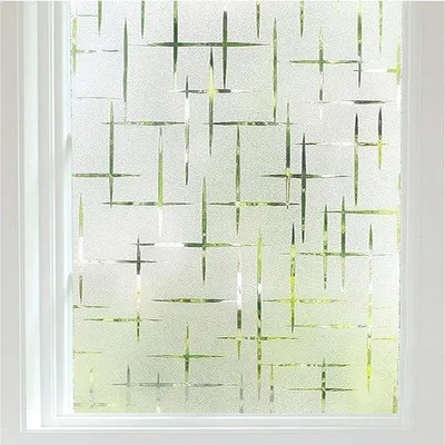 Produktbild von Famanu Privacy Fensterfolie – Statische Selbstklebende Matte Folie für Schlafzimmer, Büro und Küche, 44,5x200CM