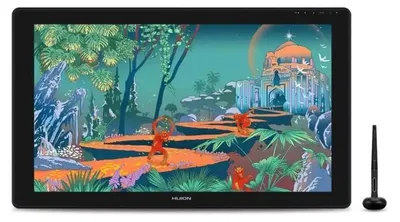 Zdjęcie produktu dla HUION Kamvas 24 graphic tablet 5080 lpi 526 85 x 296 35 mm USB-C Black