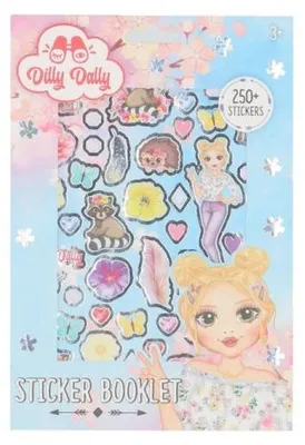 Productafbeelding van Stickerboek Dilly Dally 250+ stickers