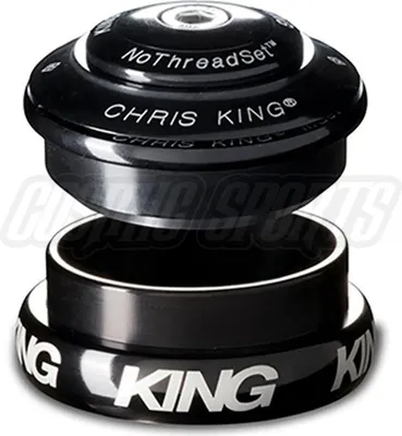 Image de Jeu de direction Chris King InSet I8 Tapered, roulement en acier inoxydable, 1 1/8"-1 1/4", GripLock,