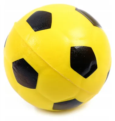Produktbild von Schaumstoff Fußball Antistressball 6,3cm Weich & Bunt für Perfekte Entspannung