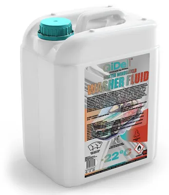 Produktbild von Scheibenfrostschutz -22°C 10L Winter Wischwasser Auto Gebrauchsfertig GiDeli