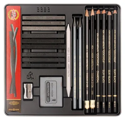Produktbild von KOH-I-NOOR Gioconda Set for Sketching Bleistifte Set 19 stk