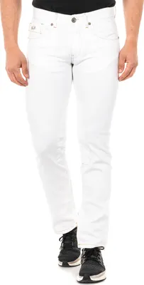 Produktbild von La Martina Lange Jeanshose für Herren mit geradem Saum JMT016