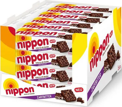 Zdjęcie produktu dla Nippon – gorzka czekolada – 24 x 200 g