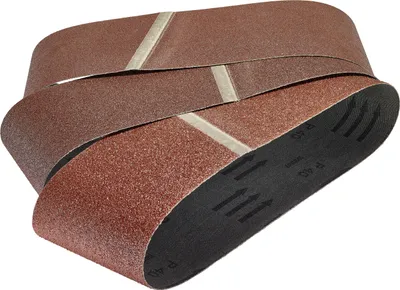 Produktbild von Wolfcraft Schleifbänder K40 80 120 75 x 533 mm 9-teilig