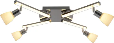 Produktbild von Näve - LED Deckenleuchte, Ibiza, Maße: l: 68cm; b: 25cm; h: 22cm; 1233442