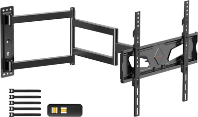 Productafbeelding van Hoek - Tv - Muurbeugel voor tv's van 26-65 inch - Tv - Beugel met lang bereik met 845 mm scharnierende arm