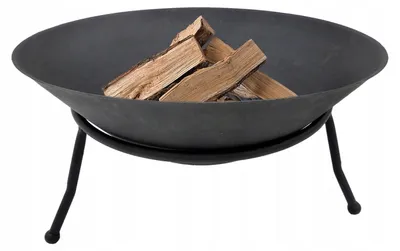 Obrázek produktu pro Ocelová ohniště s grilovacím roštem a rámem, průměr 60 cm