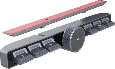Zdjęcie produktu dla Pilot zdalnego sterowania, regulacja głośności, funkcja połączeń telefonicznych, czarny