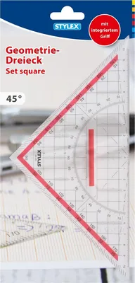 Squadra Da Disegno Westcott 140mm - Trasparente Con Numerazioni In Rilievo - Foto 7