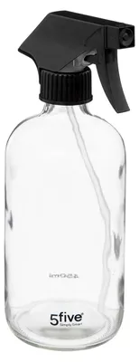 Produktbild von 5Five Pflanzenspruhflasche mit einem Fassungsvermogen von 450 ml - Glas - transparent