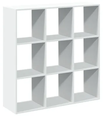Immagine prodotto di Divisorio ambiente, libreria bianca, 102x29x103,5 cm, realizzata in materiale composito di legno