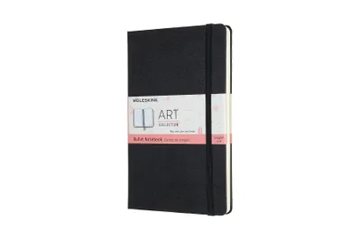 Produktbild von Moleskine 603357, Einfarbig, Schwarz, 150 Blätter, 120 g/m², Punktgitter-Papier, Hardcover