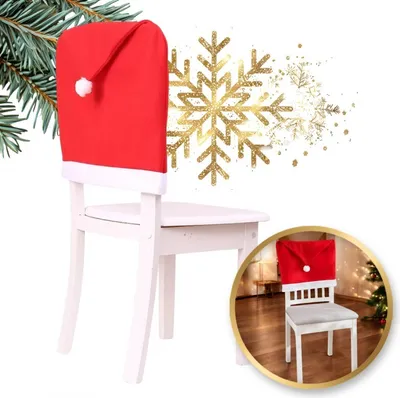 Immagine prodotto di Coprisedia per cappello di Babbo Natale 65 cm x 50 cm rosso 1 pz ksn69
