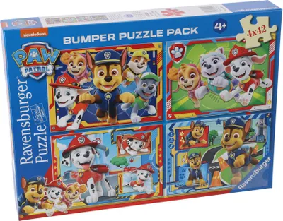 Image de Ravensburger Puzzle - Paw Patrol - Pack de 4 (4 x 42 pièces)