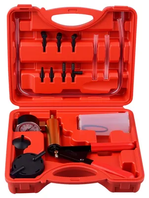 Image de Kit de test de pompes à vide, comprenant un manomètre et des adaptateurs